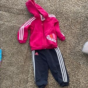 Adidas set size 9-12months